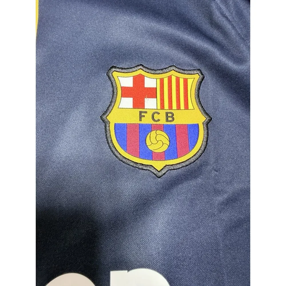 Nike FC Barcelona Senyera Training Jersey XL Navy Blue Rakuten Catalan Flag